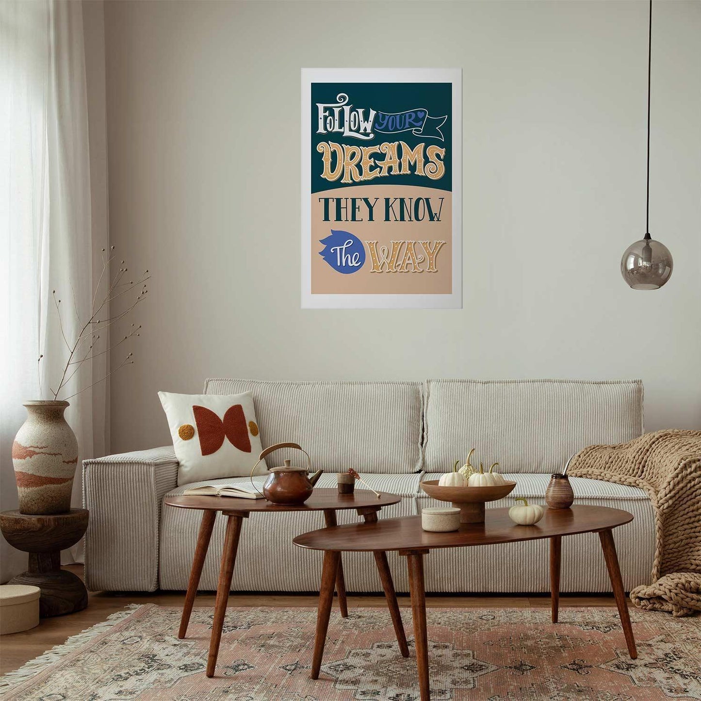 Poster - Follow Your Dreams Artgeist