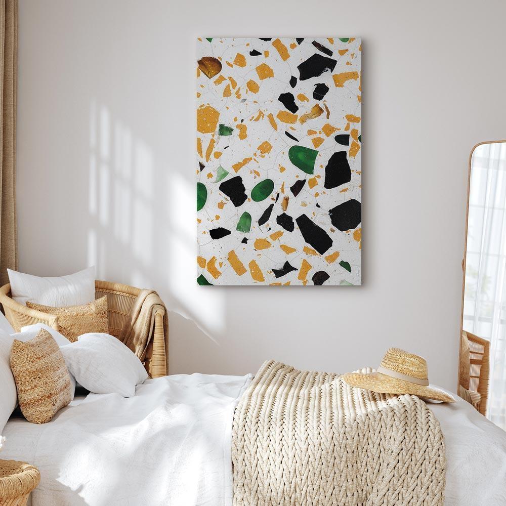 Leinwandbild - Terrazzo (1 Part) Vertical