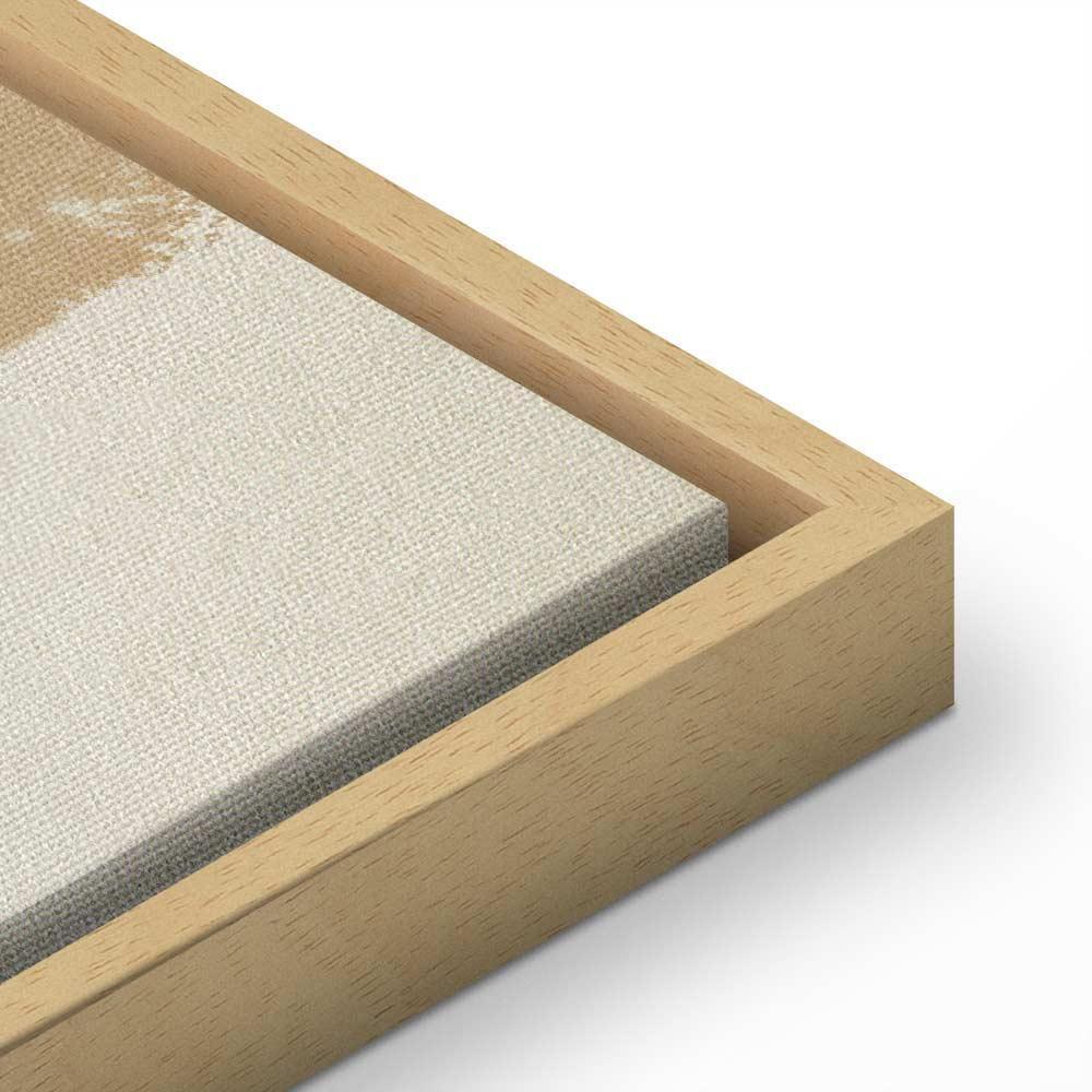 Leinwandbild - Beige Minimalism (1 Part) Vertical