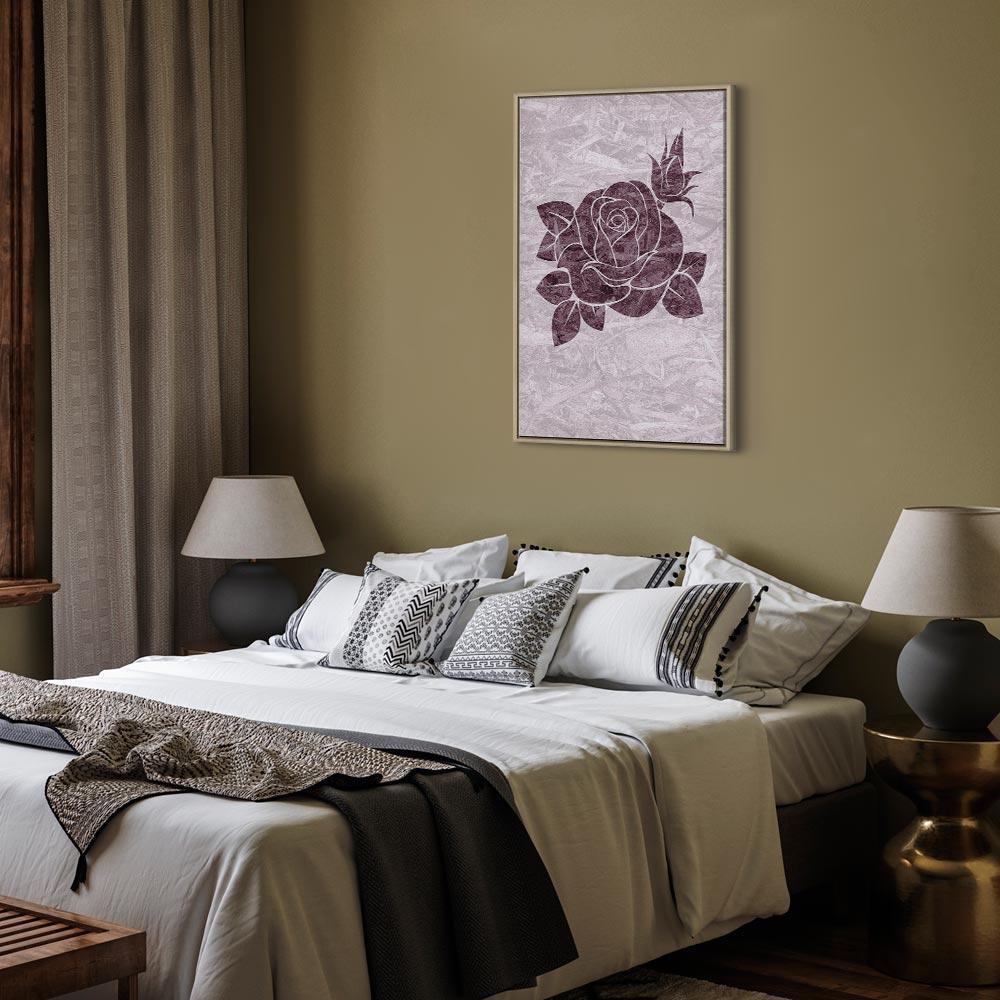 Leinwandbild - Splinters of Love (1 Part) Vertical