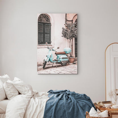 Leinwandbild - Iconic Vespa (1 Part) Vertical