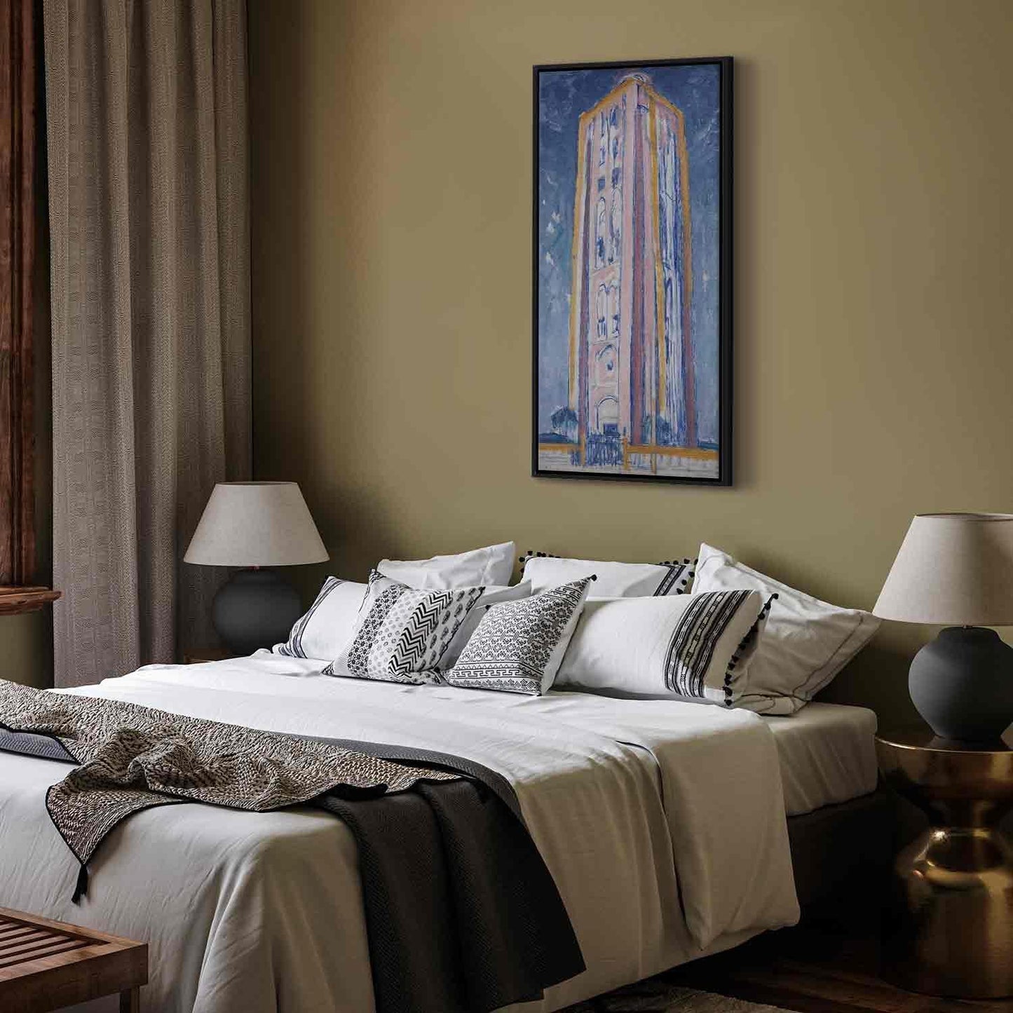 Leinwandbild - Piet Mondrian – Lighthouse near Westkapelle