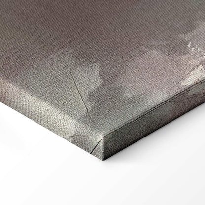 Leinwandbild - Spring composition – transparencies and forms in watercolor style