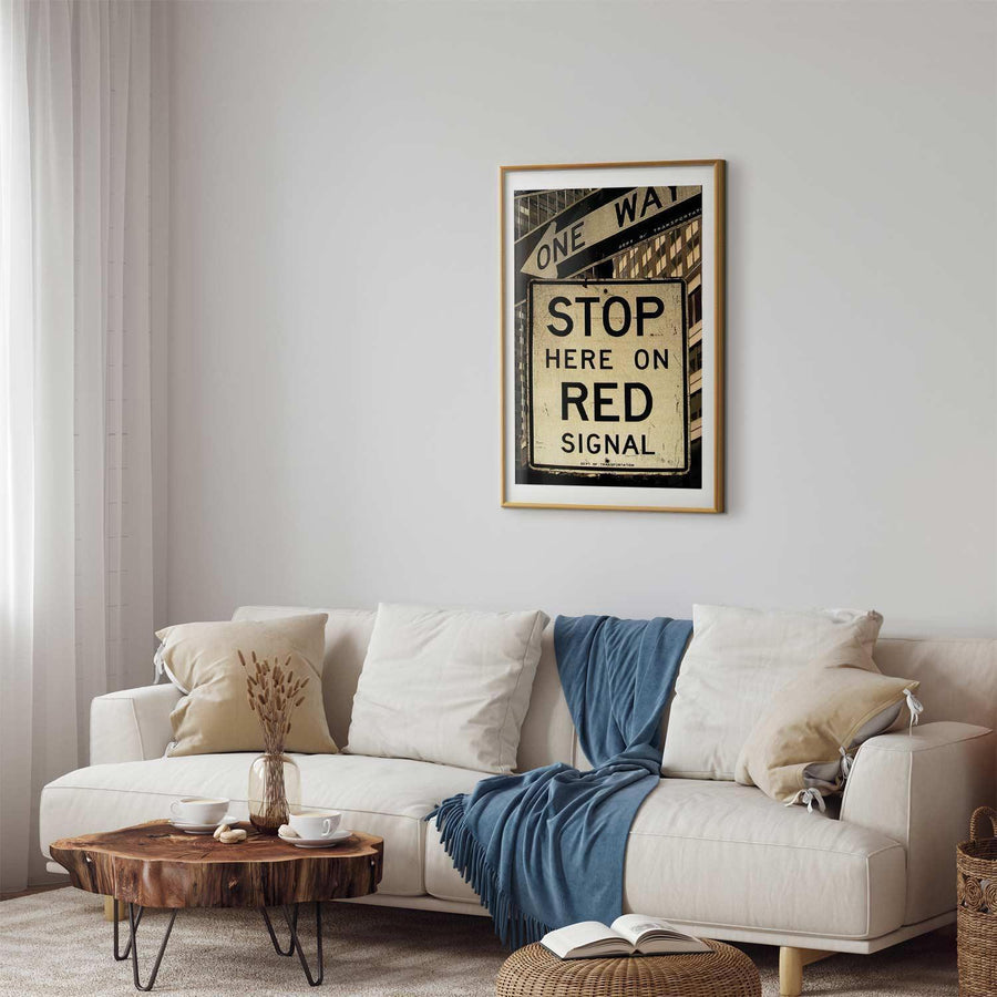 Poster - Road Signs Artgeist