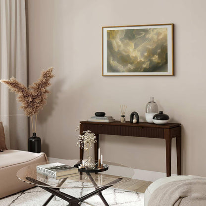 Poster - Fascinating Play of Colors Against the Clouds