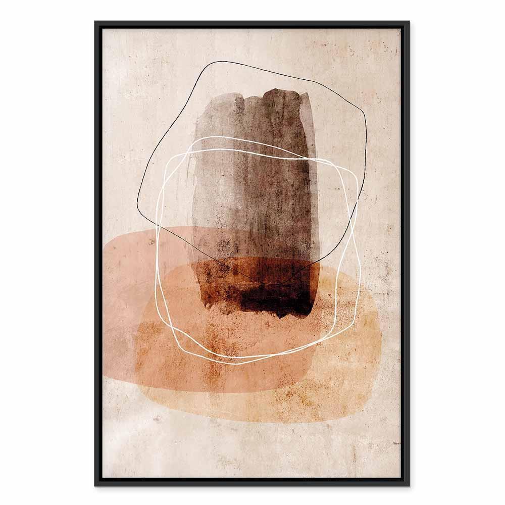 Leinwandbild - Circle of Desires (1 Part) Vertical