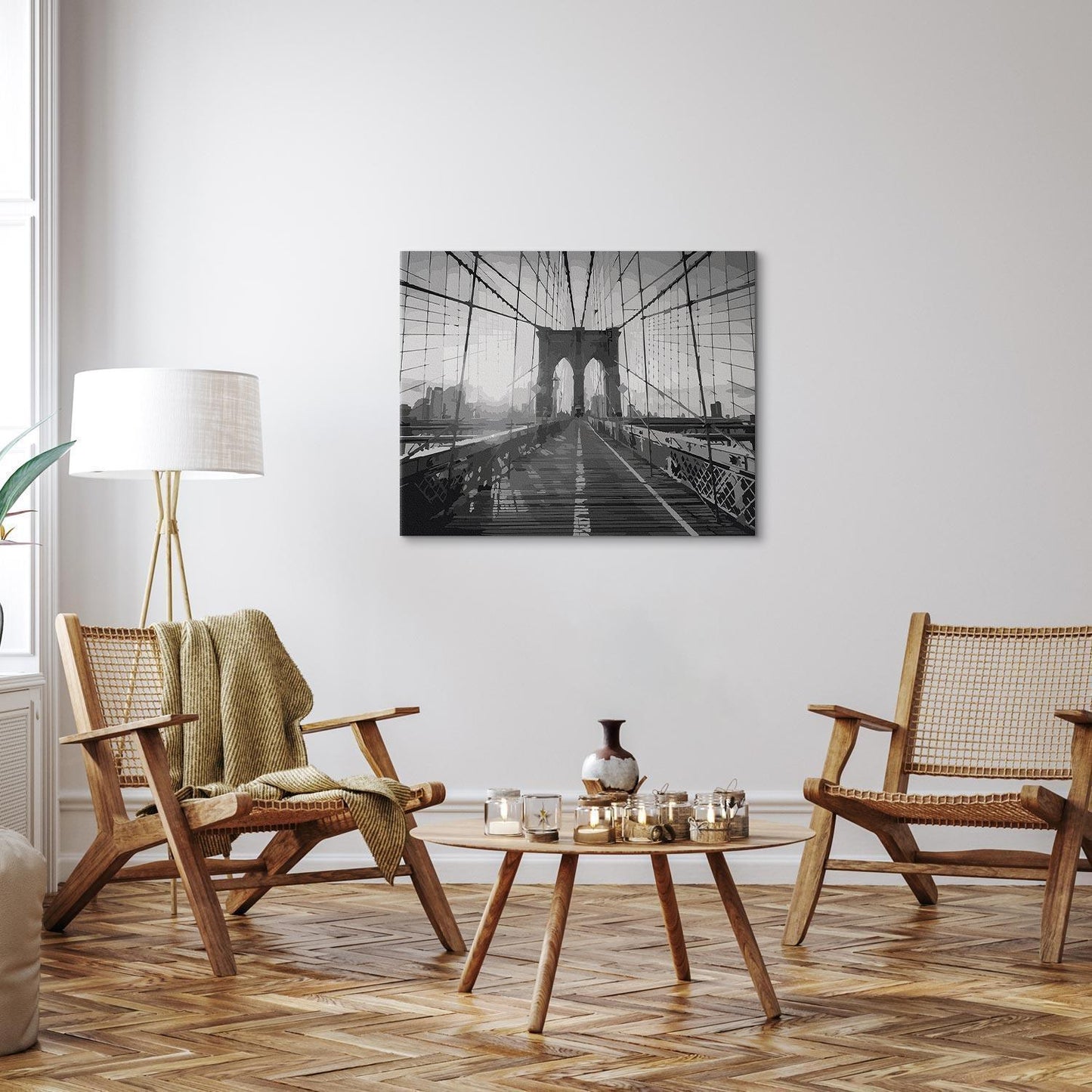 Malen nach Zahlen - New York Bridge