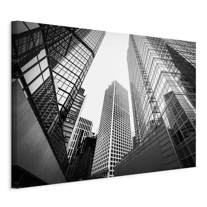 Leinwandbild - In a Big City (1 Part) Wide - Second Variant