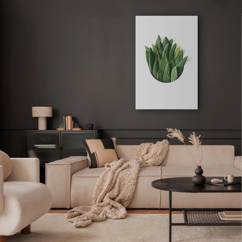 Leinwandbild - Scent Circle (1 Part) Vertical