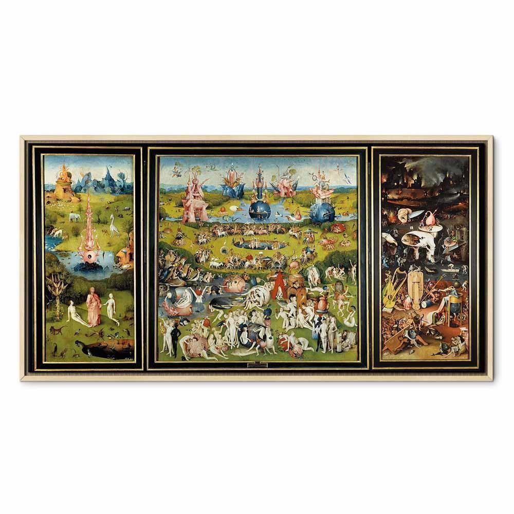 Leinwandbild - Hieronymus Bosch – The Garden of Earthly Delights
