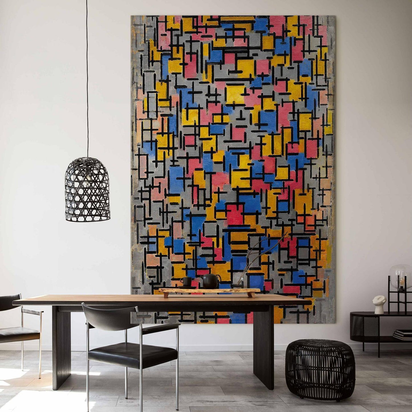 Wandbild XXL - Piet Mondrian – Composition