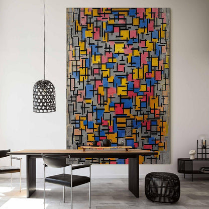 Wandbild XXL - Piet Mondrian – Composition