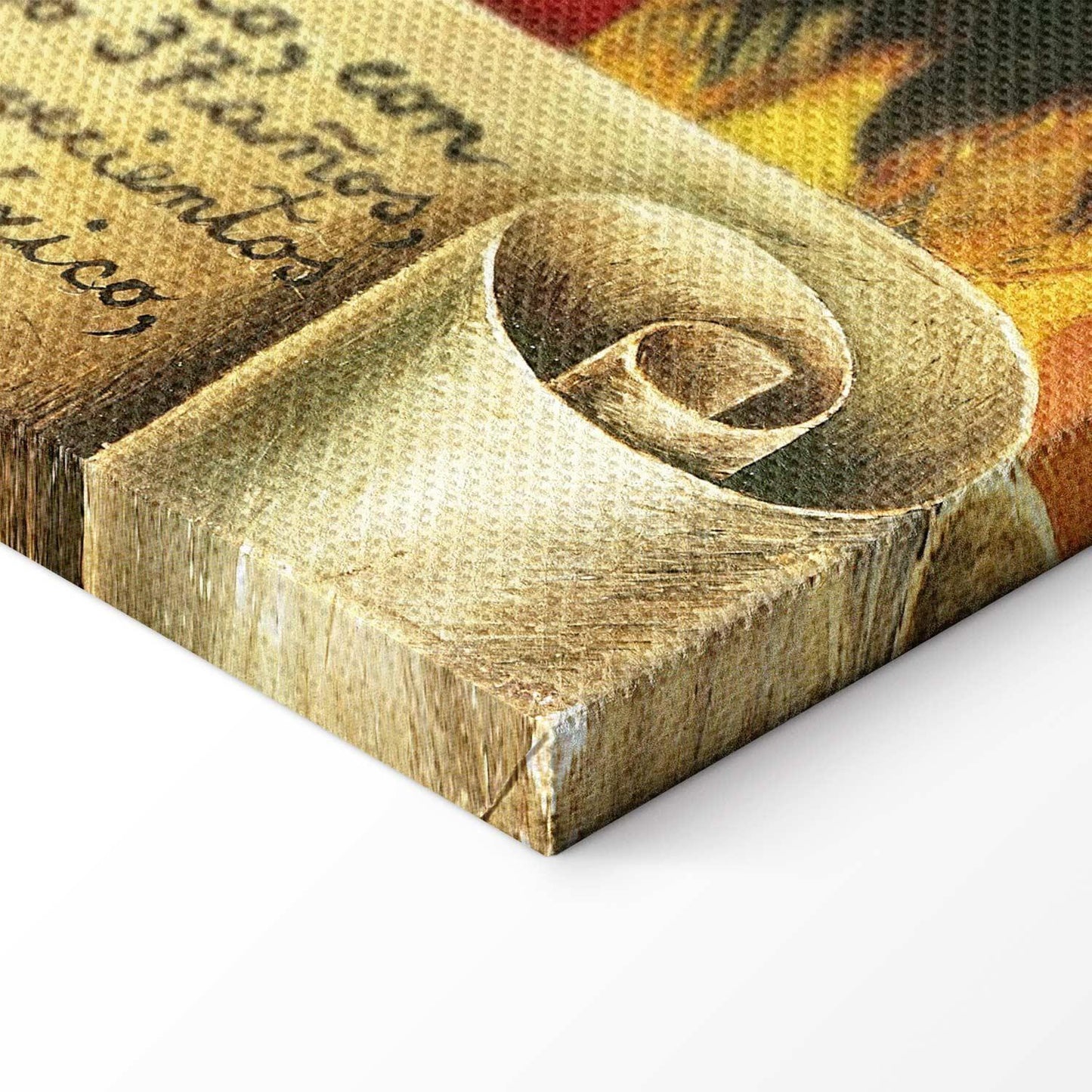 Leinwandbild - Frida Kahlo – Self-Portrait with Loose Hair