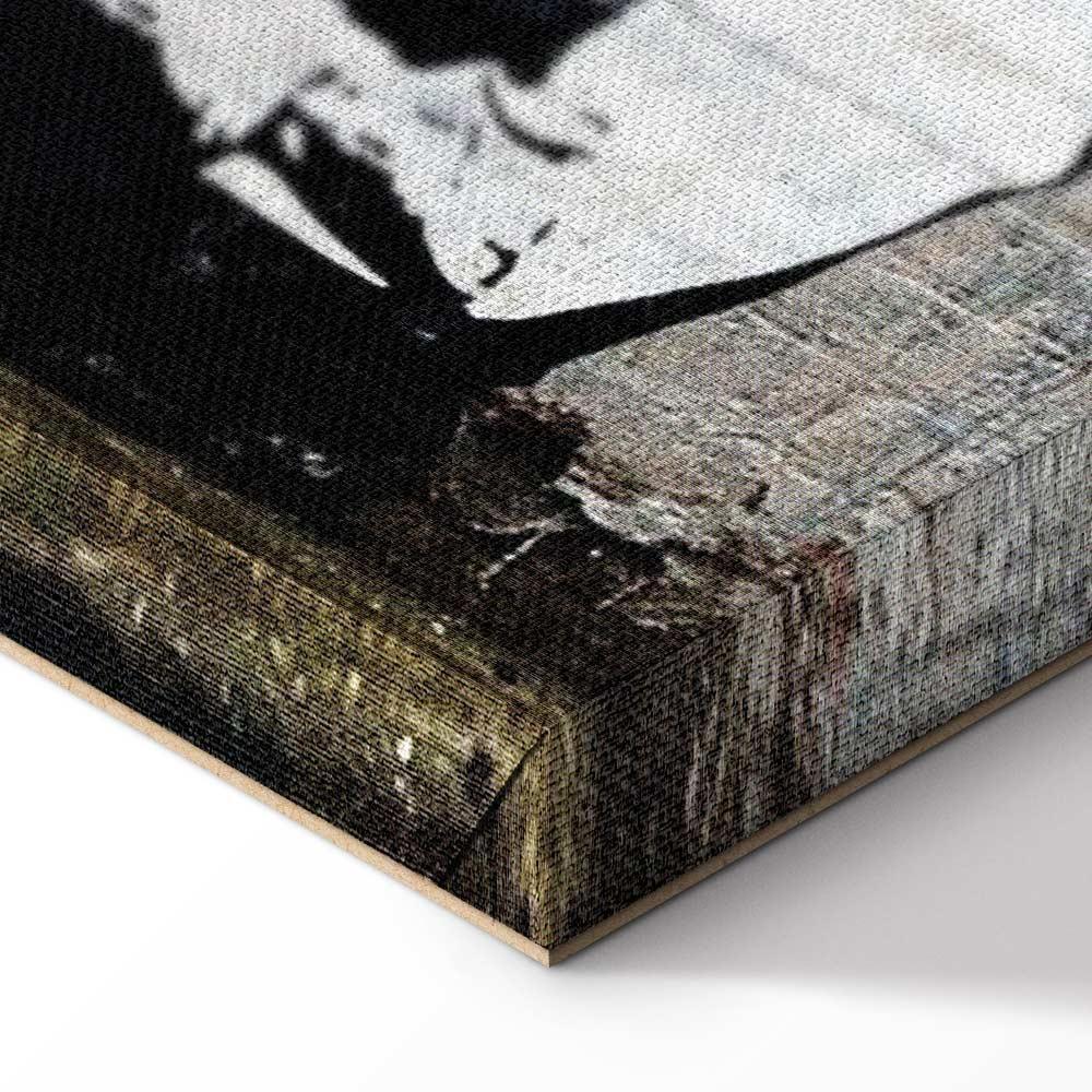 Leinwandbild - Super Mario Mushroom Cop by Banksy