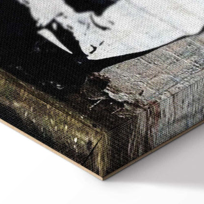 Leinwandbild - Super Mario Mushroom Cop by Banksy