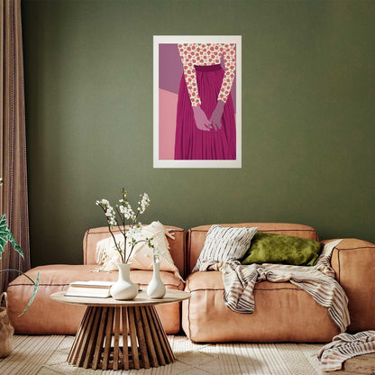 Poster - Strawberry Lady Artgeist