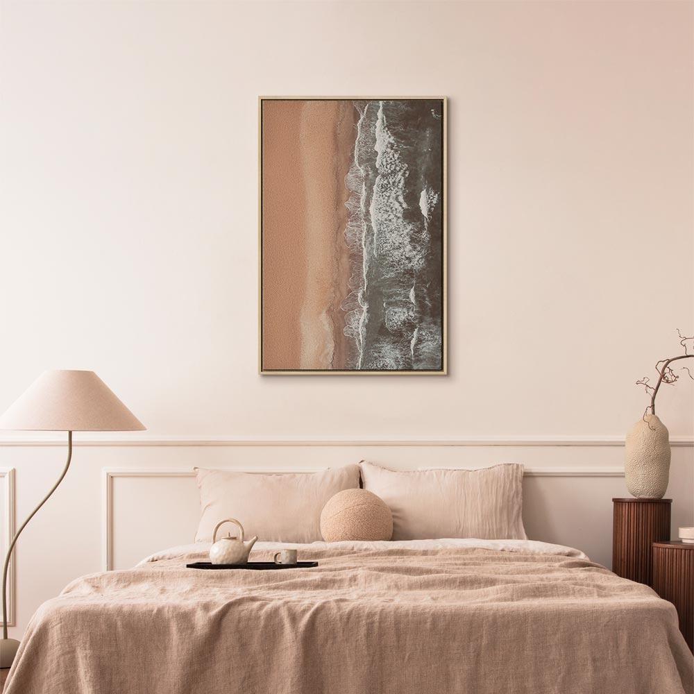 Leinwandbild - Shore Line (1 Part) Vertical