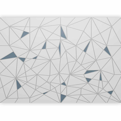 Fototapete „Linien der Verbindung“ – moderne Geometrie