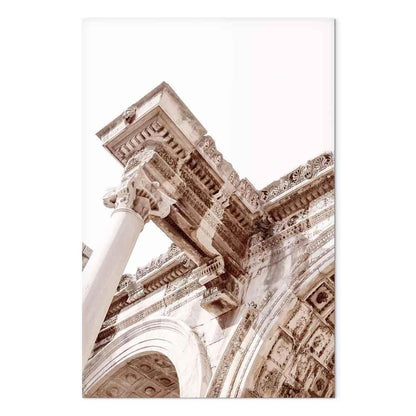Leinwandbild - Temple of Hadrian (1 Part) Vertical