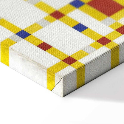 Leinwandbild - Piet Mondrian – Broadway Boogie Woogie