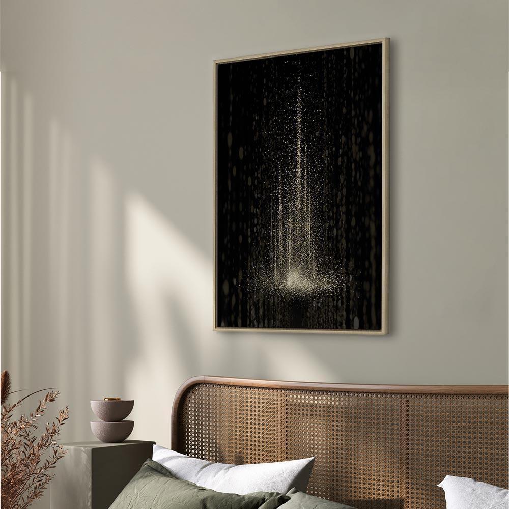 Leinwandbild - Snowstorm (1 Part) Vertical