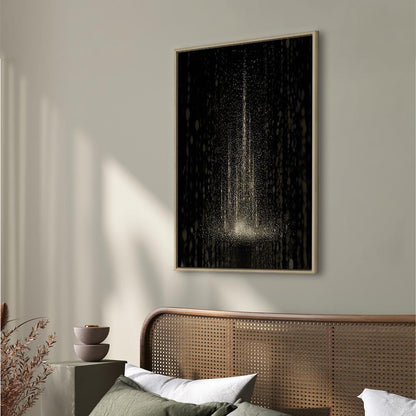 Leinwandbild - Snowstorm (1 Part) Vertical