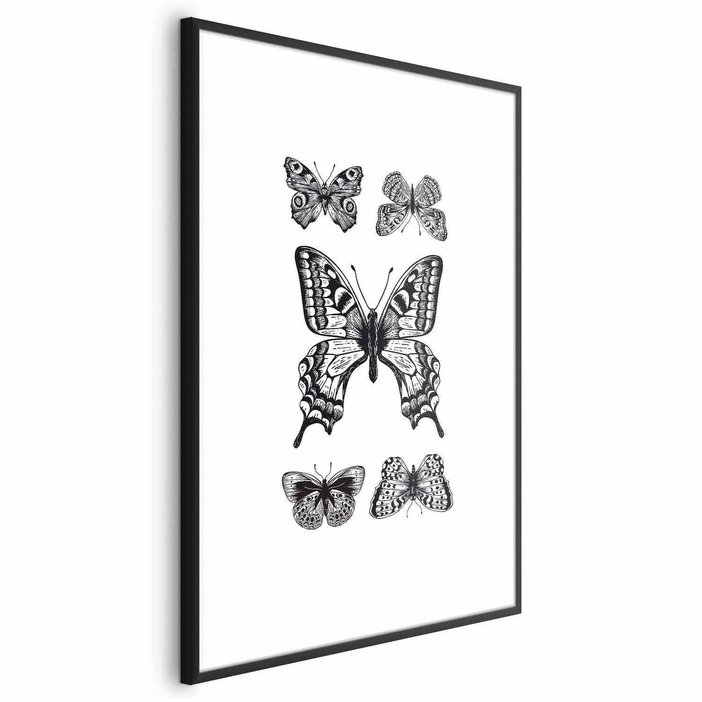 Poster - Five Butterflies Artgeist