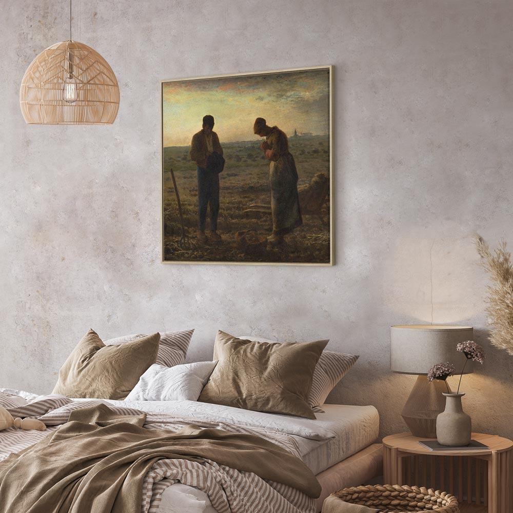 Leinwandbild - Jean-François Millet – The Angelus