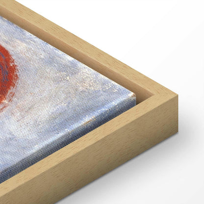 Leinwandbild - Frida Kahlo – Self-Portrait with Diego on My Breast