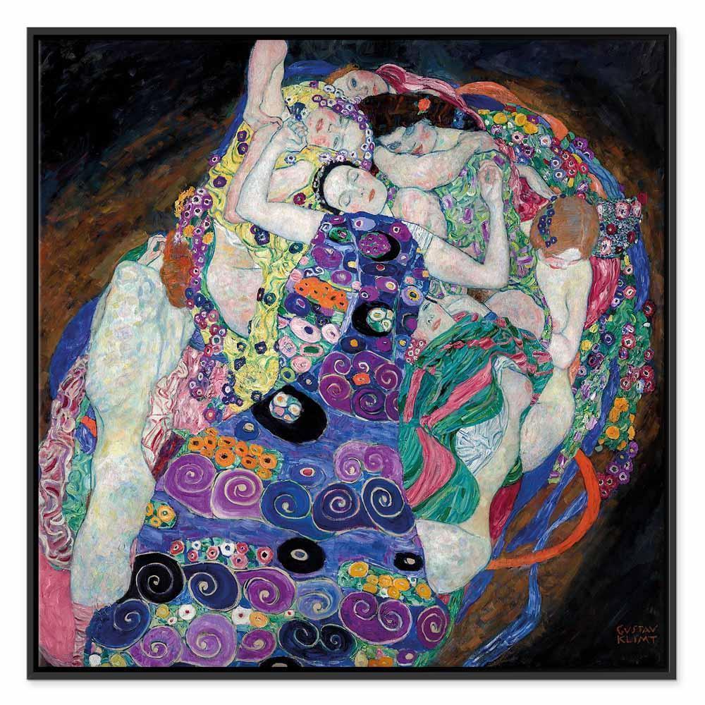 Leinwandbild - Gustav Klimt – Virgin
