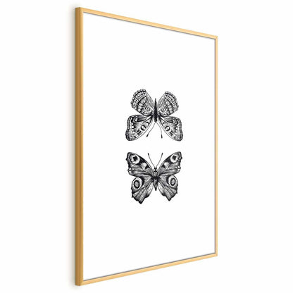 Poster - Two Butterflies Artgeist