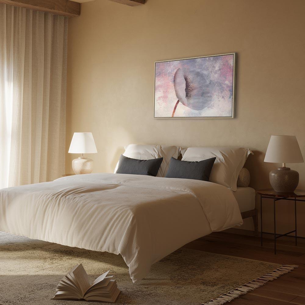 Leinwandbild - Windy Flower (1 Part) Wide