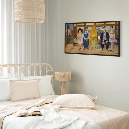 Leinwandbild - Frida Kahlo – The Bus