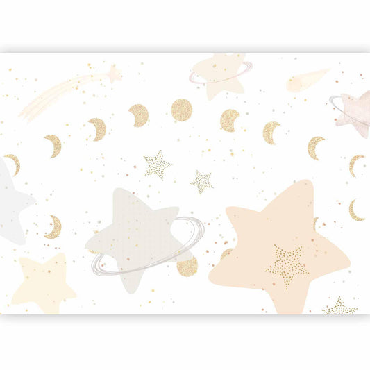 Fototapete - Phases of the Moon Among Stardust