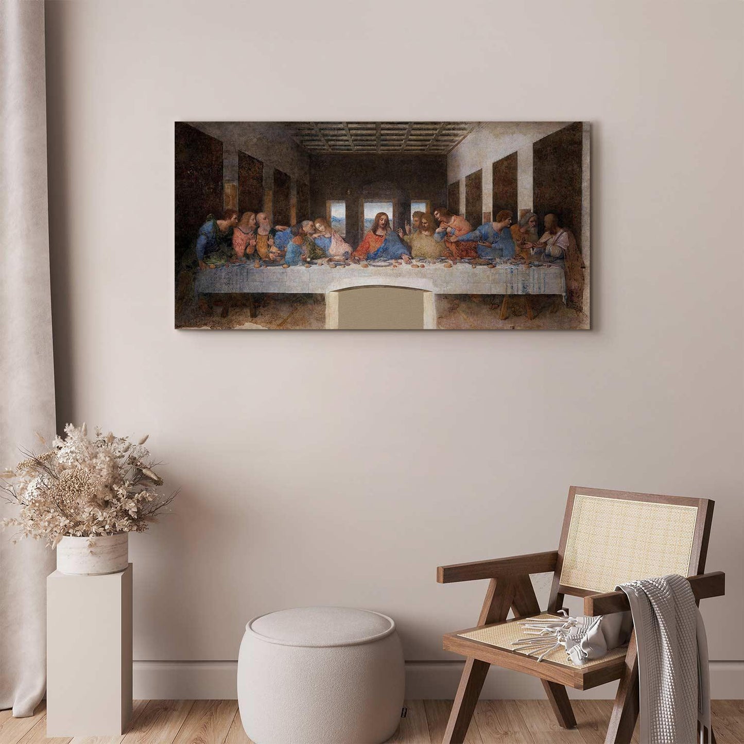Leinwandbild - Leonardo da Vinci – Last Supper