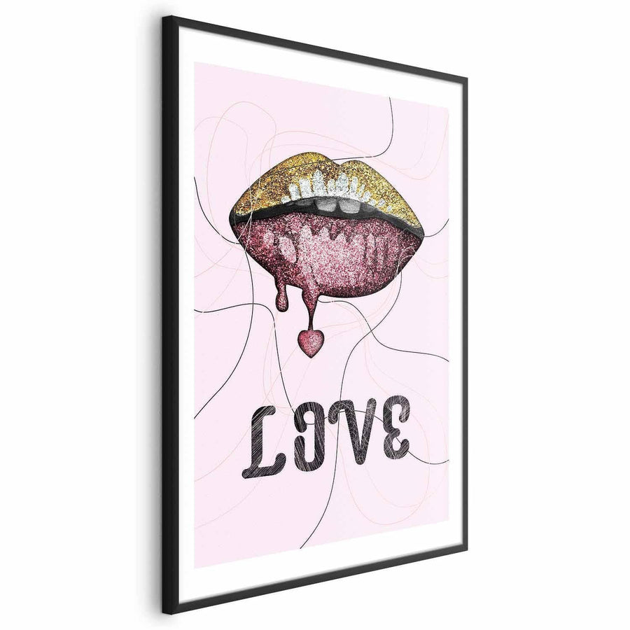 Poster - Fluid Lips Artgeist
