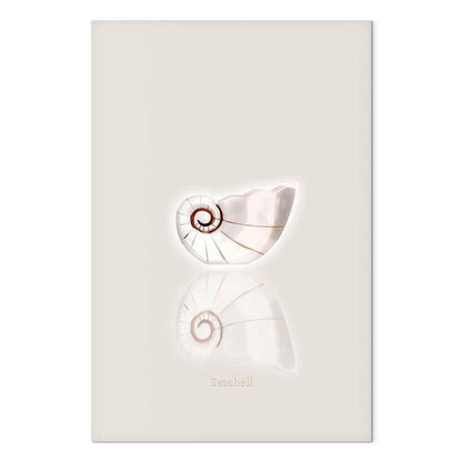 Leinwandbild - Ceramic Shell (1 Part) Vertical