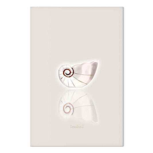 Leinwandbild - Ceramic Shell (1 Part) Vertical