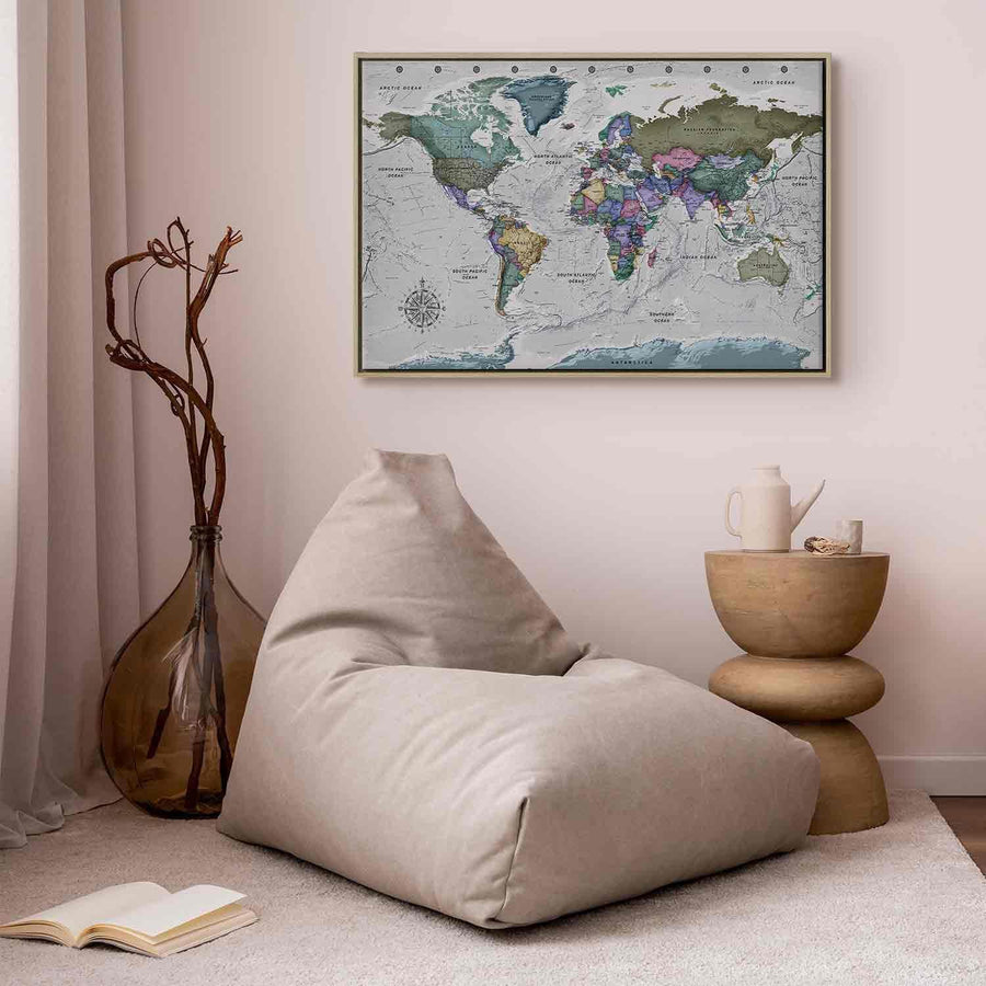 Leinwandbild - World Destinations (1 Part) Wide Artgeist