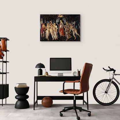 Leinwandbild - Sandro Botticelli – Primavera