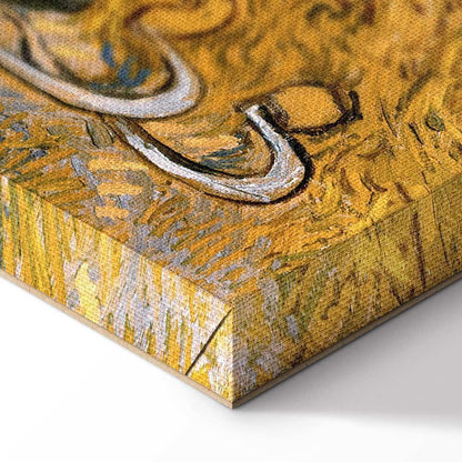 Leinwandbild Mittagsruhe Vincent van Gogh – Ländliche Idylle