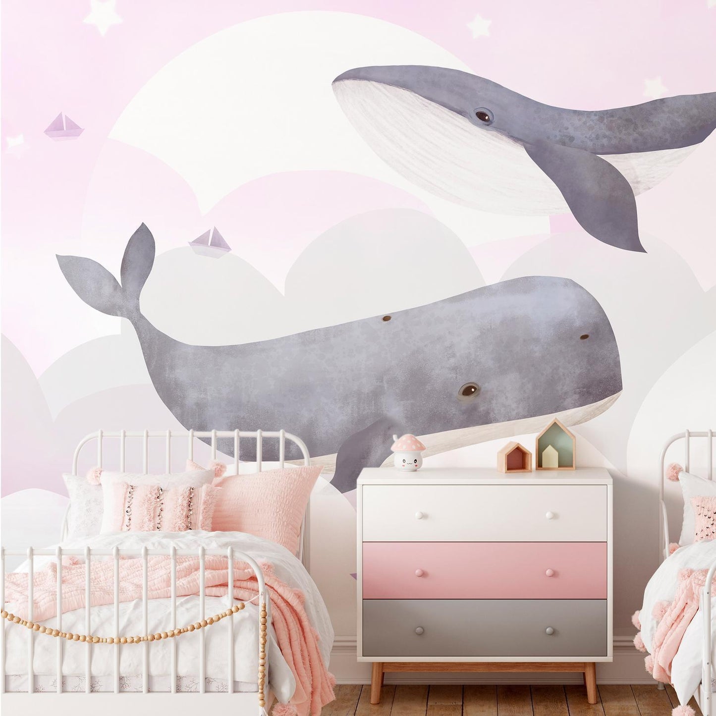 Fototapete - Dream Of Whales - Second Variant Artgeist