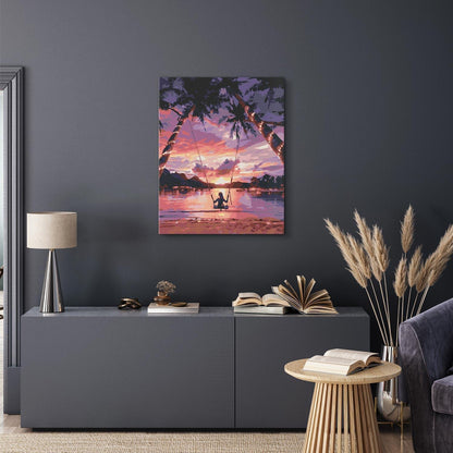 Malen nach Zahlen - Sky-high satisfaction