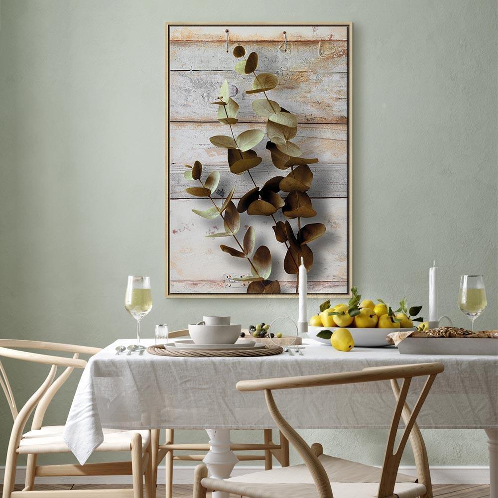 Leinwandbild - January Dawn (1 Part) Vertical