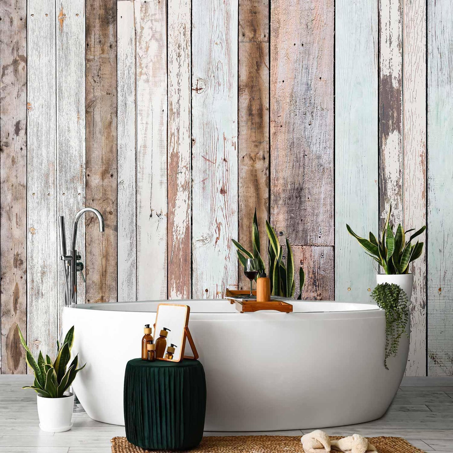 Fototapete - Multi-colored Boards