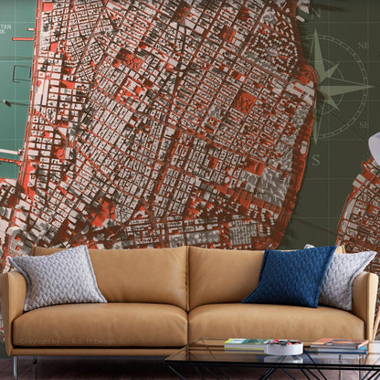Fototapete Manhattan Skyline – Urbaner Charme für dein Zuhause