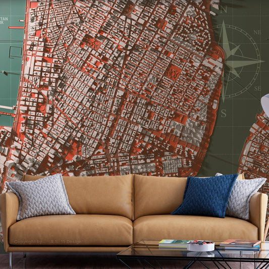 Fototapete Manhattan Skyline – Urbaner Charme für dein Zuhause