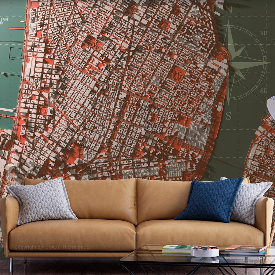 Fototapete Manhattan Skyline – Urbaner Charme für dein Zuhause