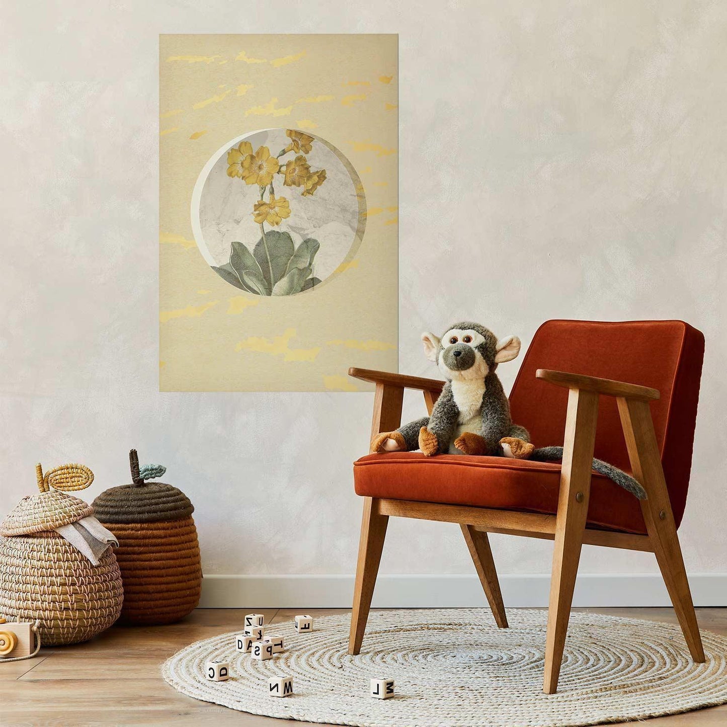 Poster - Flower in a Circle Artgeist