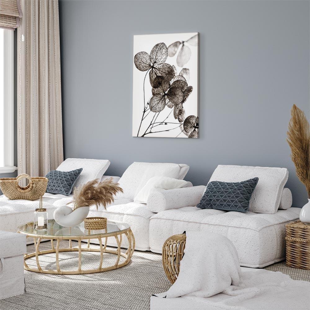 Leinwandbild - Transparent Clover (1 Part) Vertical